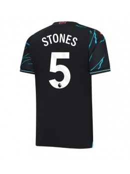 Manchester City John Stones #5 Ausweichtrikot 2023-24 Kurzarm